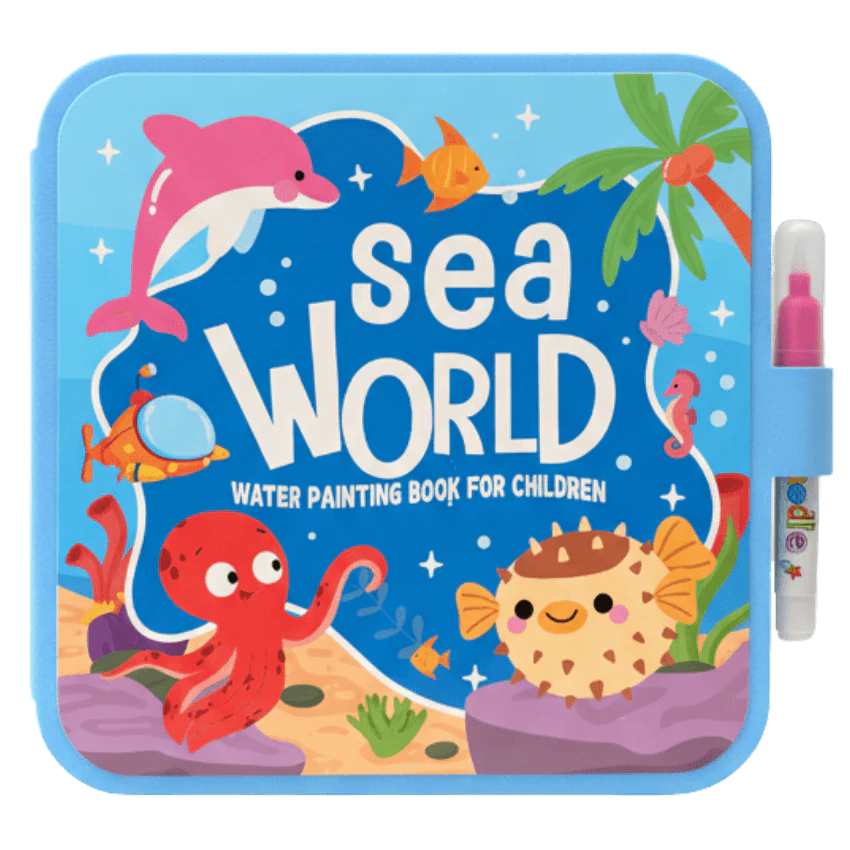 Montessori Su Boyama Kitabı