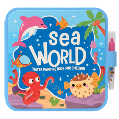 Montessori Su Boyama Kitabı