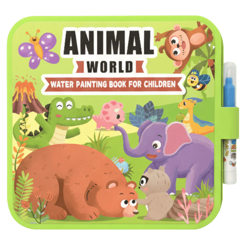 Montessori Su Boyama Kitabı