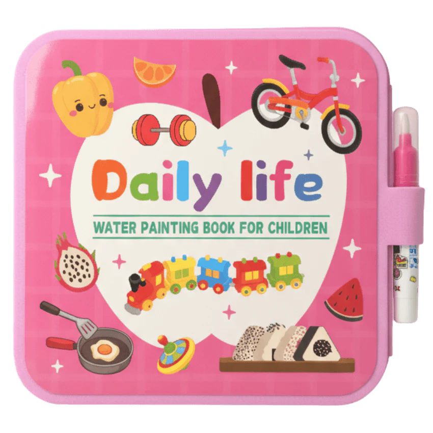 Montessori Su Boyama Kitabı