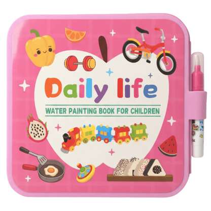 Montessori Su Boyama Kitabı