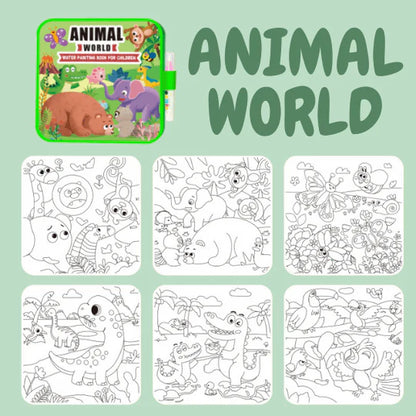 Montessori Su Boyama Kitabı