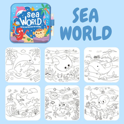 Montessori Su Boyama Kitabı